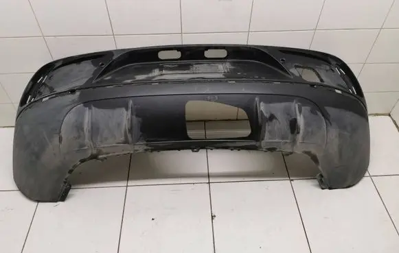 Rear bumper lower part trim