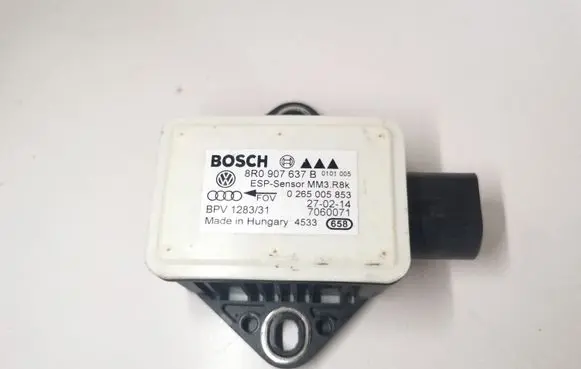 Audi Q5 SQ5 ESP acceleration yaw rate sensor 8R0907637B 0265005853