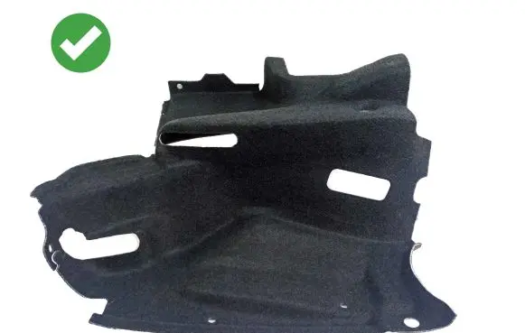 Mercedes-Benz CLK A209 C209 Trunk/boot lower side trim panel 
