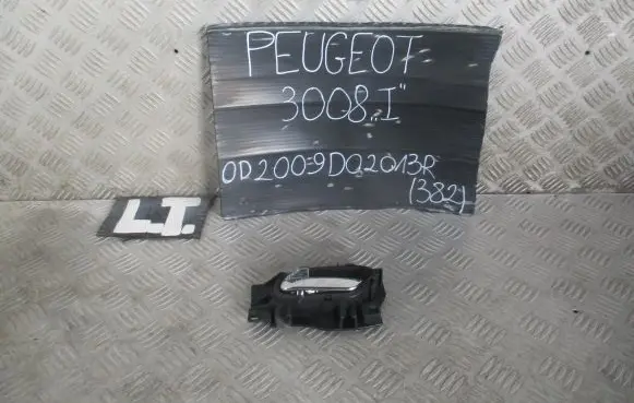 Peugeot 3008 I Rear door interior handle 9683446877