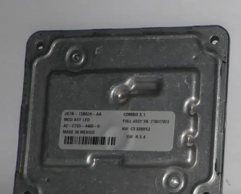 Ford Focus Light module LCM JX7B13B626AA A2C75544800 JX7B-13B626-AA