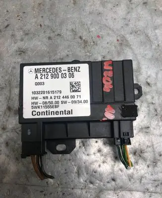 Fuel injection pump control unit/module