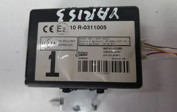 Toyota Yaris Other control units/modules 897410D080 10R0311005