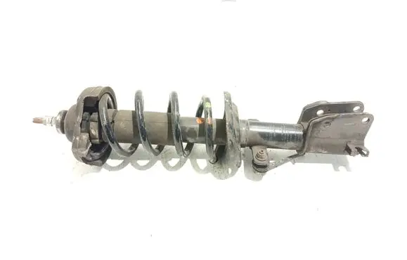 Front shock absorber with coil spring