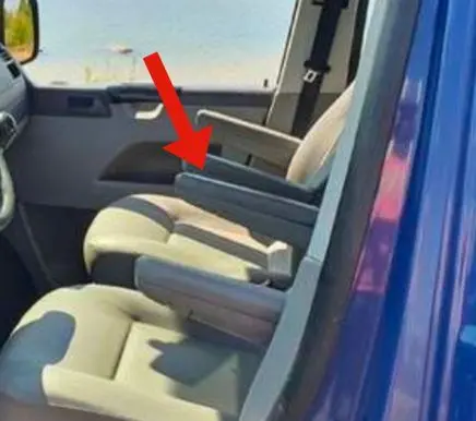 Volkswagen Transporter - Caravelle T5 Armrest 