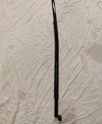 Volvo S60 Rear door glass trim molding