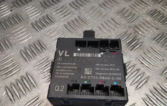 Mercedes-Benz GLK (X204) Door control unit/module 2129003914 A2129003914