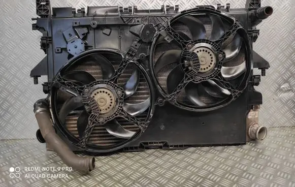 Electric radiator cooling fan