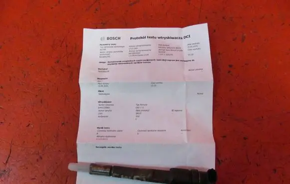 Fiat Fiorino Fuel injector 0445110083