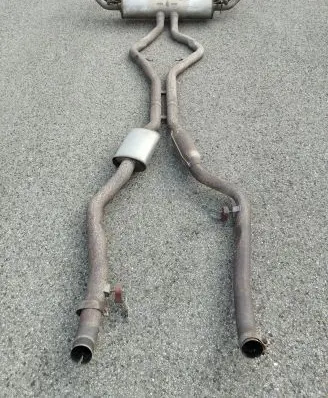 BMW X6 E71 Muffler/silencer 7616714