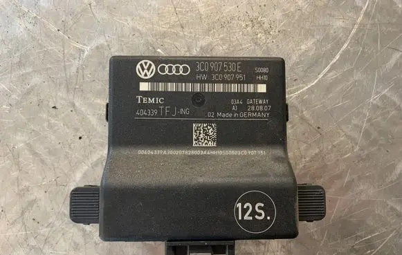 Volkswagen PASSAT B6 Gateway control module 3C0907530E