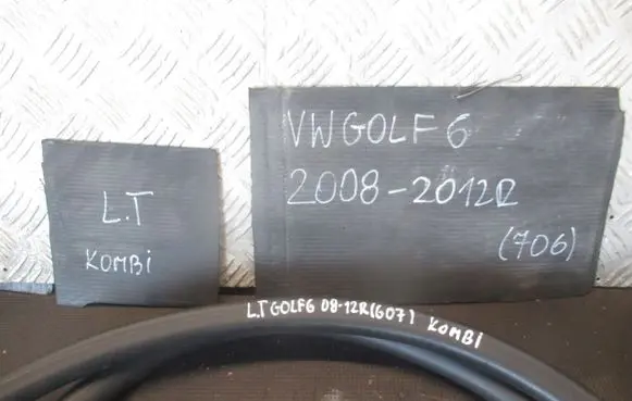 Volkswagen Golf VI Rubber seal loading door 