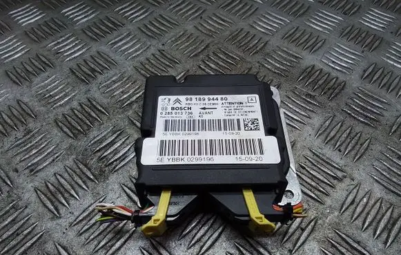 Citroen Jumpy Airbag control unit/module 9818994480 0285013736