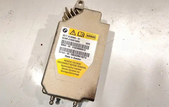 BMW 5 F10 F11 Airbag control unit/module 9239985