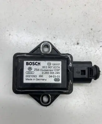 Audi A4 S4 B6 8E 8H ESP acceleration yaw rate sensor 8E0907637A 0265005245