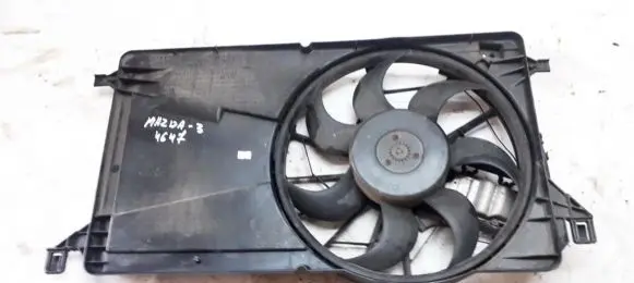 Mazda 3 I Radiator cooling fan shroud 3M5H8C607XA 3M5H-8C607-XA