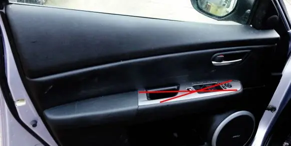 Mazda 6 Door card panel trim set 
