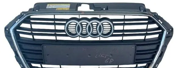 Audi A3 S3 8V Front bumper upper radiator grill 8V3853651AA