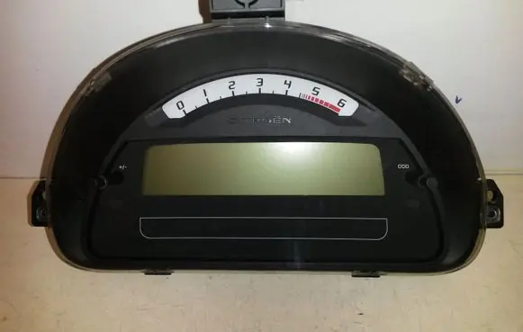 Citroen C2 Speedometer (instrument cluster) 9660225880