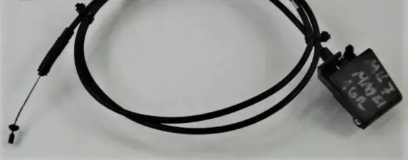 Ford Fiesta Engine bonnet/hood lock release cable 6051911