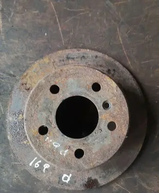 Mercedes-Benz A W169 Rear brake disc