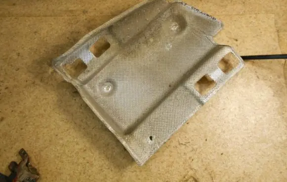 Maserati Quattroporte Exhaust heat shield
