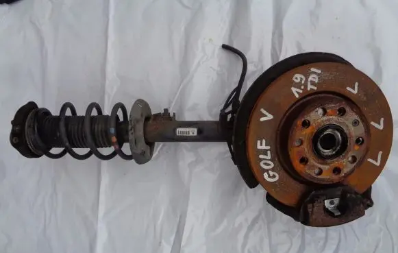 Volkswagen Golf V Front wheel hub spindle knuckle