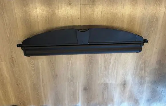 Parcel shelf load cover
