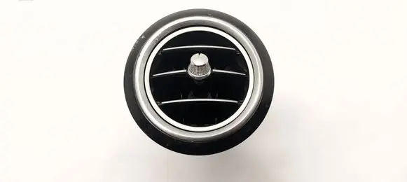 Dashboard air vent grill cover trim