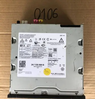 Volkswagen Caddy MMI control unit 2K7035869B