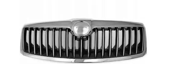 Skoda Octavia Mk2 (1Z) Front bumper upper radiator grill 1Z0853661A