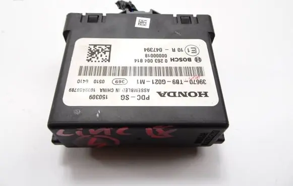 Honda Civic IX Parking PDC control unit/module 39670TB9G021M1 00000018 0263004814