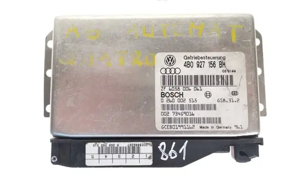 Audi A6 S6 C5 4B Gearbox control unit/module 4B0927156BH 0260002515 ZF6058006061