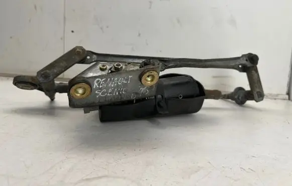 Renault Scenic I Front wiper linkage and motor 7700843523 3397020398