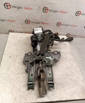 Steering wheel axle set