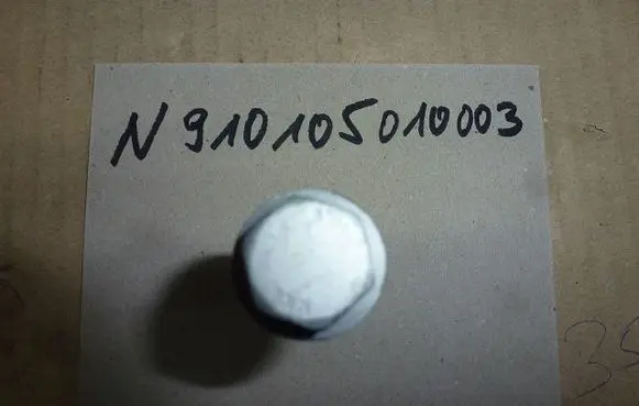 Mercedes-Benz A W169 Nuts/bolts N910105010003