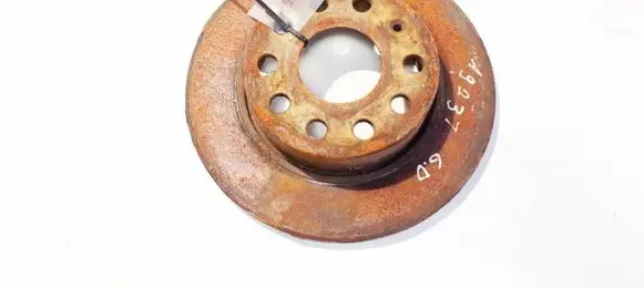 Seat Toledo III (5P) Rear brake disc neventiliuojamas