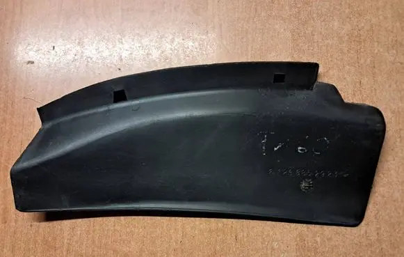 Mercedes-Benz S W126 Rear bumper trim bar molding 1268852923