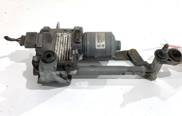 Volkswagen Touran I Front wiper linkage and motor 1T0955023C