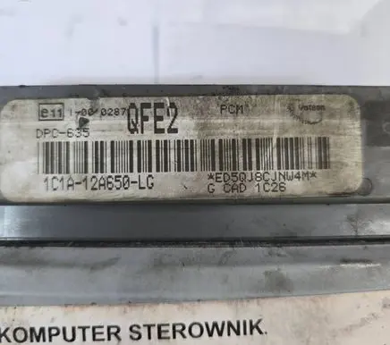 Ford Transit Engine control unit/module 1C1A12A650LG GCAD1C26 EDS9N8CJNW4M
