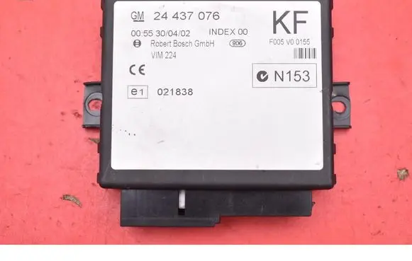 Opel Astra G Comfort/convenience module 24437076KF