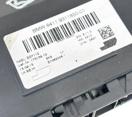 BMW 3 F30 F35 F31 Climate control unit 9311850 64119311850 64119356004