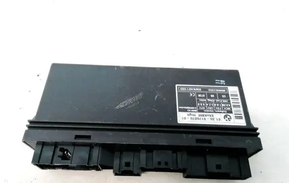 BMW 5 E60 E61 Comfort/convenience module 6135917607001 61.35-9176070-01