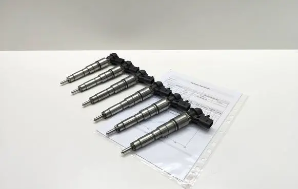 BMW 5 E60 E61 Fuel injectors set 7796042 779604205 0445115050