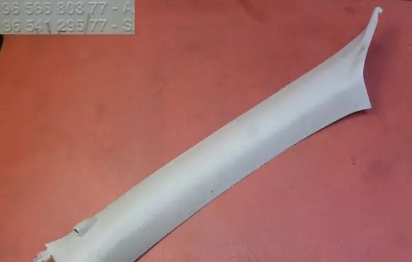 Peugeot 207 CC (A) pillar trim 9656680377A