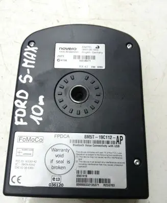 Ford S-MAX Bluetooth control unit module 8M5T19C112AP