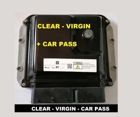 Opel Zafira B Engine control unit/module ECU 55595618 MB2757002071