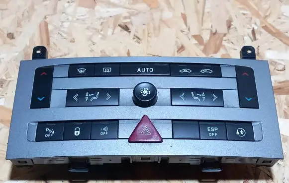 Peugeot 407 Climate control unit 96573322 FG0B067AF9 VP4PUH88C612FE