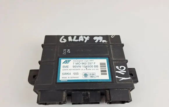 Ford Galaxy Comfort/convenience module 7M0962257F 95VW15K600BB