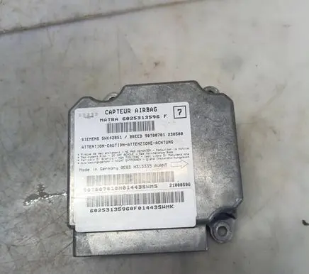 Renault Espace III Airbag control unit/module 6025313596 90100701 5WK42851